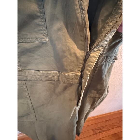 Good American Utility Jumpsuit Fatigue Green NWT Size 8 / 5XL Plus Size - Picture 6 of 11